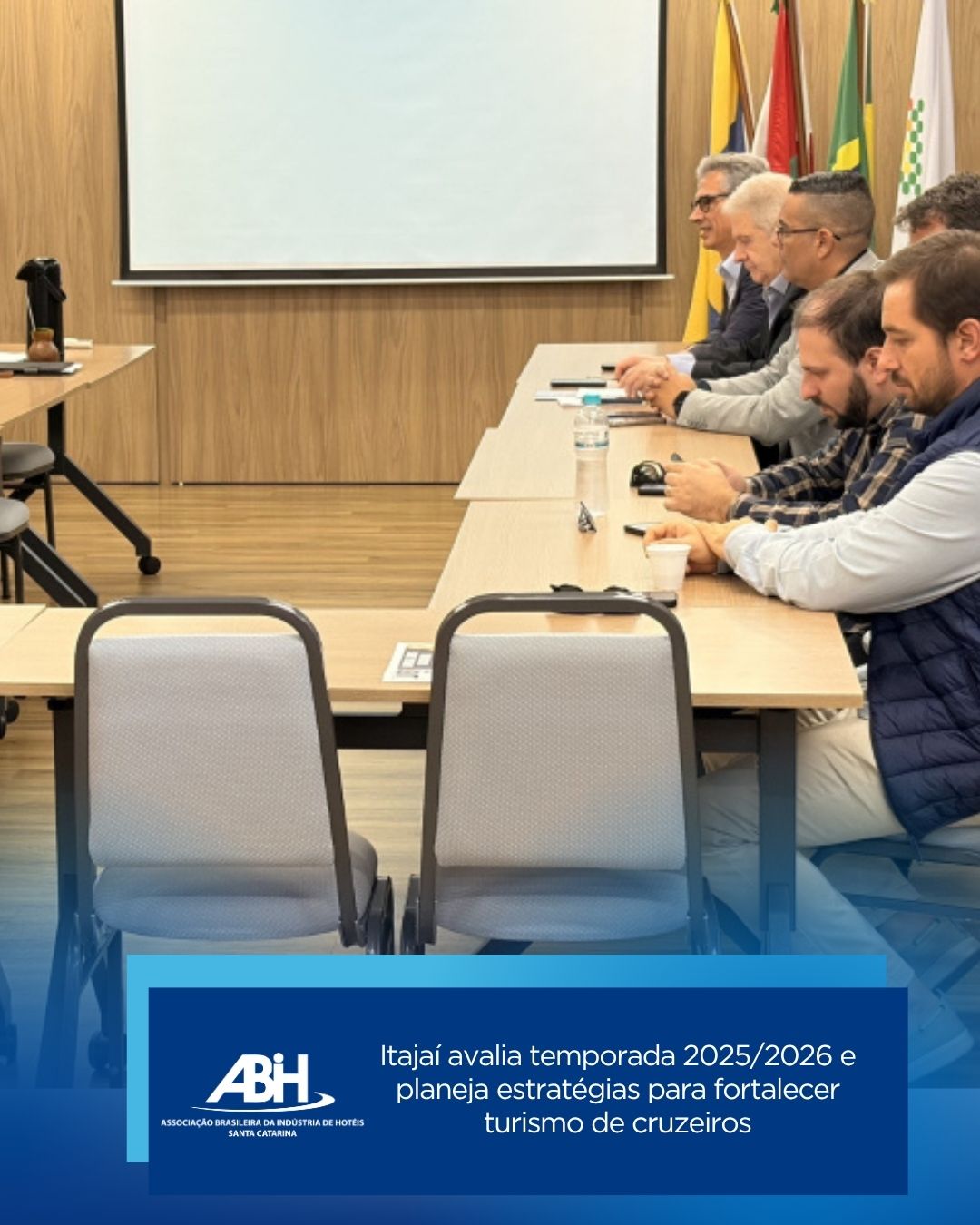 Itajaí avalia temporada 20252026 e planeja estratégias para fortalecer turismo de cruzeiros