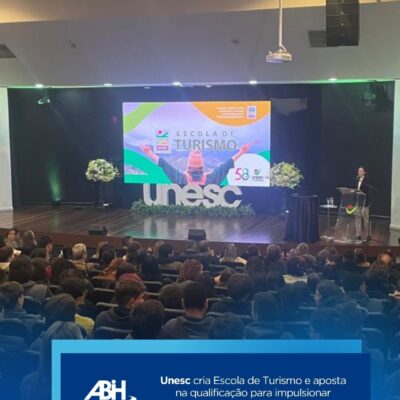 Unesc cria Escola de Turismo e aposta na qualificação para impulsionar desenvolvimento regional