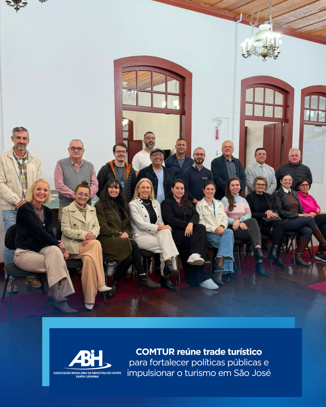 COMTUR reúne trade turístico para fortalecer políticas públicas e impulsionar o turismo em São José