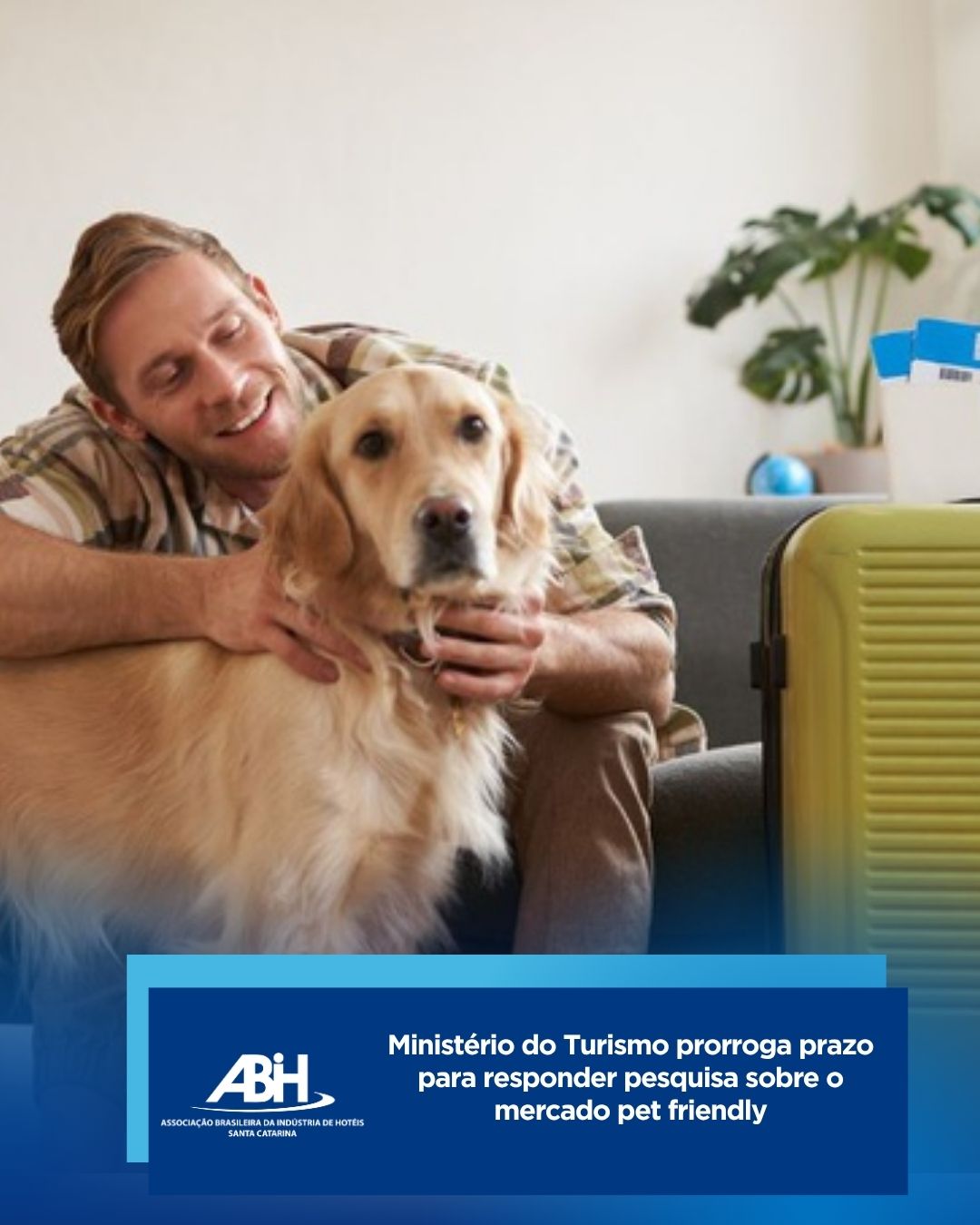 Ministério do Turismo prorroga prazo para responder pesquisa sobre o mercado pet friendly