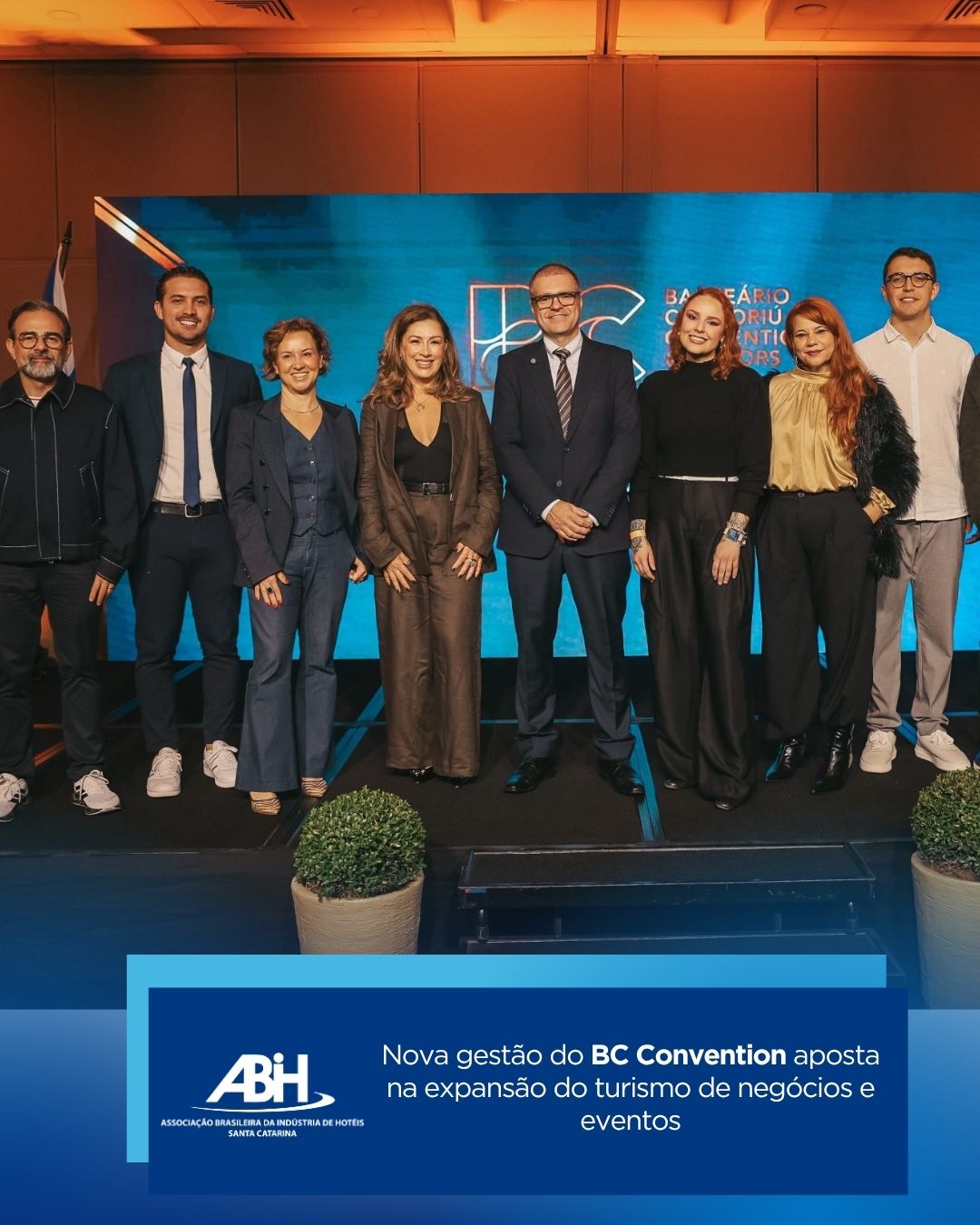 Nova gestão do BC Convention aposta na expansão do turismo de negócios e eventos