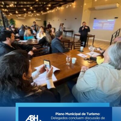 Plano Municipal de Turismo Delegados concluem discussão de eixos temáticos em Balneário Camboriú