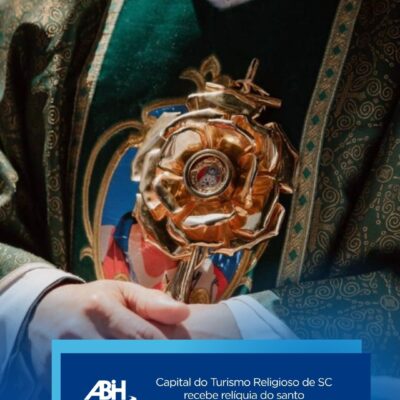 Capital do Turismo Religioso de SC recebe relíquia do santo canonizado em 2025