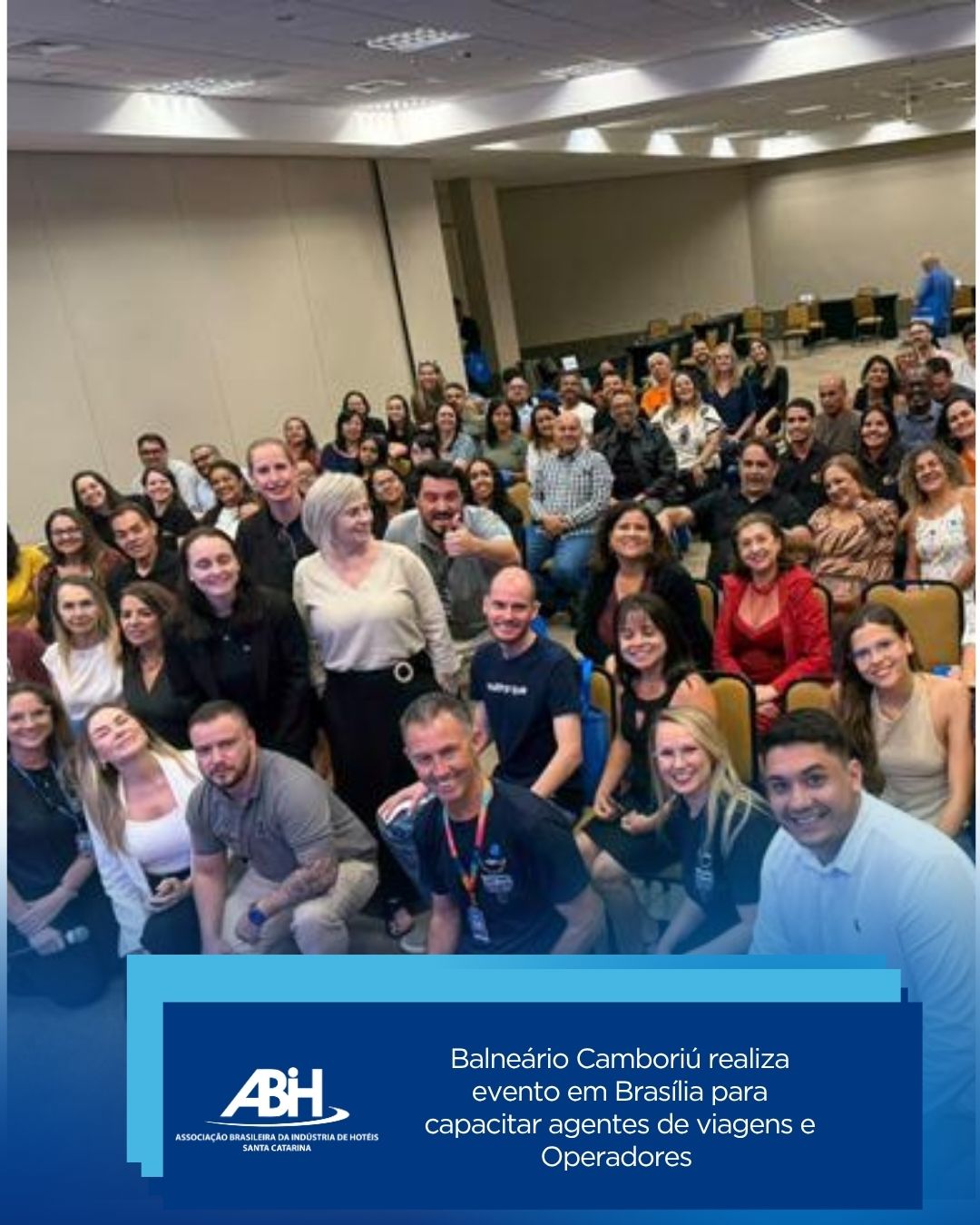 Balneário Camboriú realiza evento em Brasília para capacitar agentes de viagens e Operadores