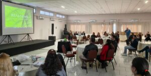 Realgems no café de hotel em Fraiburgo