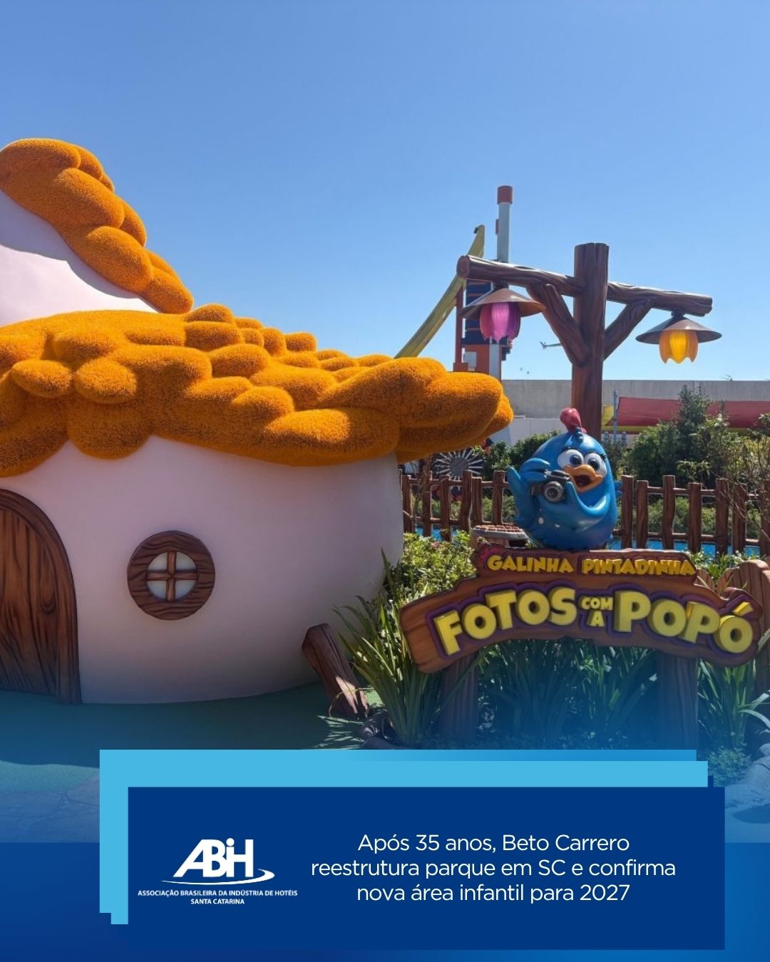 Após 35 anos, Beto Carrero reestrutura parque em SC e confirma nova área infantil para 2027 Após 35 anos, Beto Carrero reestrutura parque em SC e confirma nova área infantil para 2027