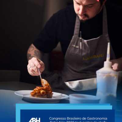 Congresso Brasileiro de Gastronomia Entre Nós 2026 terá pratos de chefs locais a partir de R$ 30 e feira gratuita de produtores