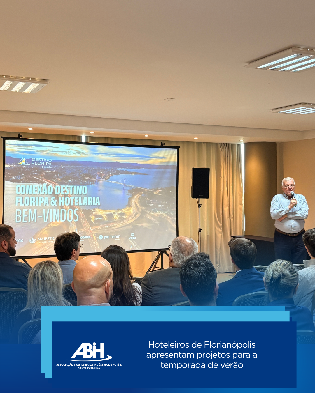 Hoteleiros de Florianópolis apresentam projetos para a temporada de verão Hoteleiros de Florianópolis apresentam projetos para a temporada de verão