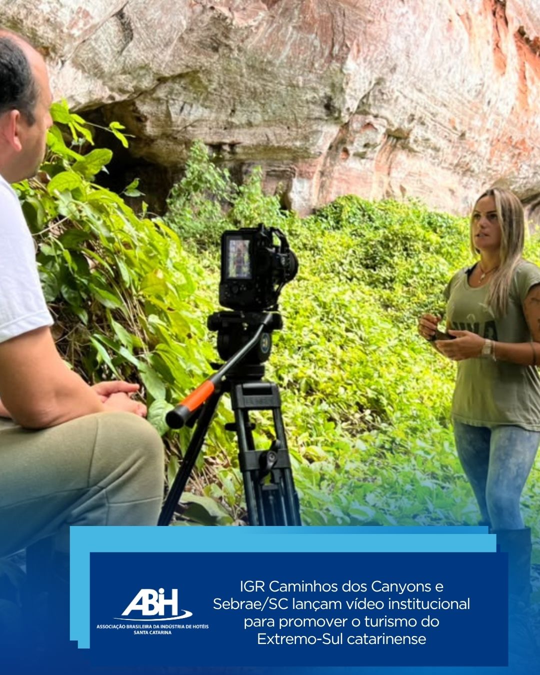 IGR Caminhos dos Canyons e SebraeSC lançam vídeo institucional para promover o turismo do Extremo-Sul catarinense