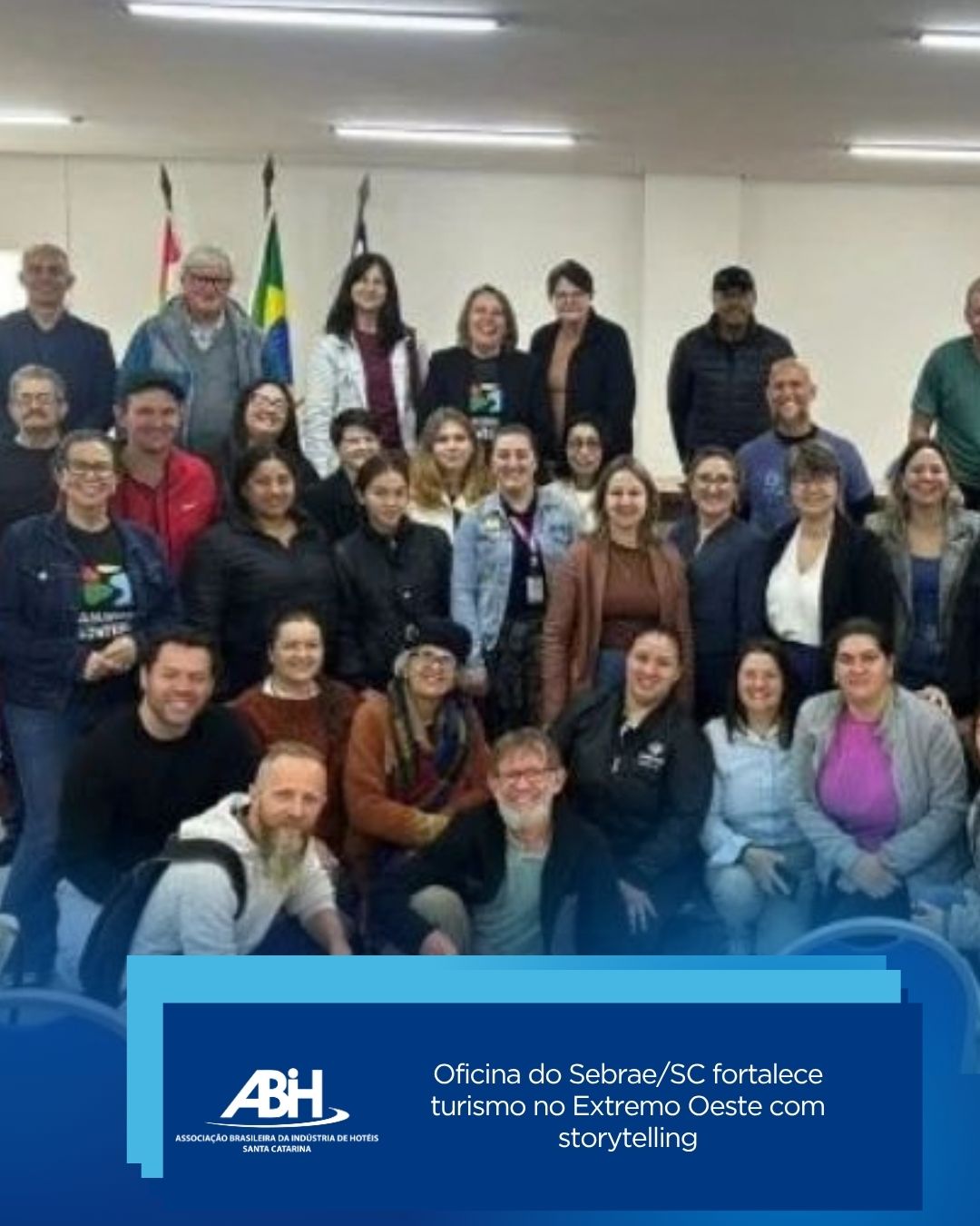 Oficina do SebraeSC fortalece turismo no Extremo Oeste com storytelling